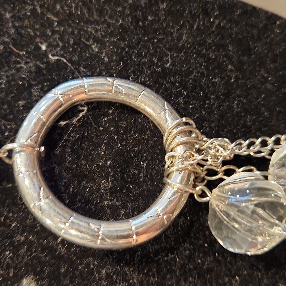 Silver Ring Necklace - Picture 7 of 13